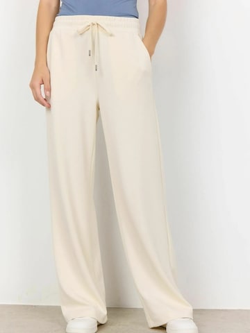 Soyaconcept regular Bukser 'BANU' i hvid: forside