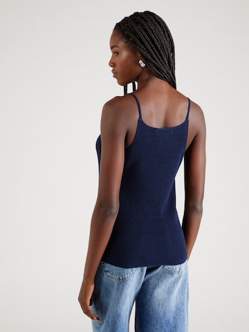 VERO MODA Knitted Top 'NEWLEXSUN' in Blue