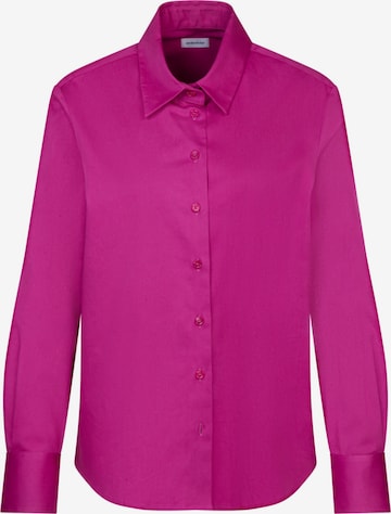 SEIDENSTICKER Blouse ' Schwarze Rose ' in Pink: front