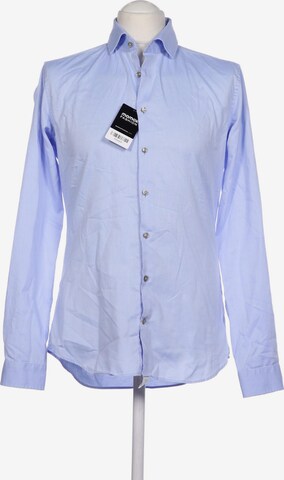 SEIDENSTICKER Button Up Shirt in M in Blue: front