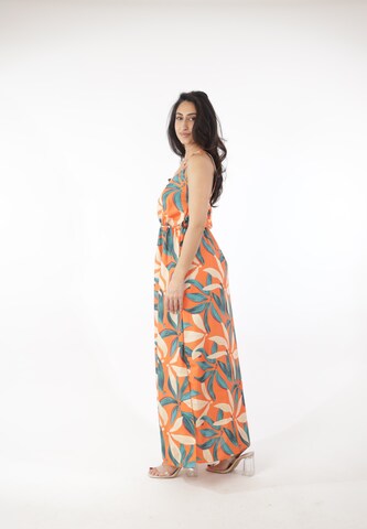 Elara Kjole i orange