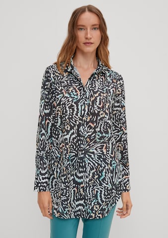 COMMA Blouse in Zwart: voorkant