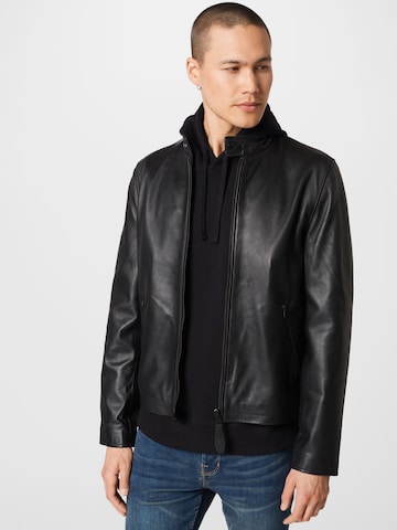 Schott NYC Övergångsjacka i svart: framsida