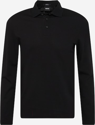 BOSS Black Shirt 'Pleins' in Zwart: voorkant