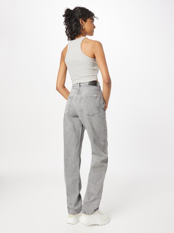 Gina Tricot Wide leg Jeans i grå