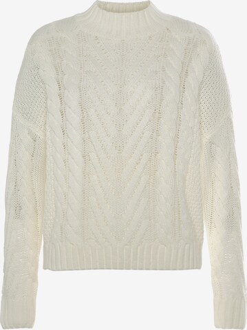 LASCANA Pullover in Beige: predná strana