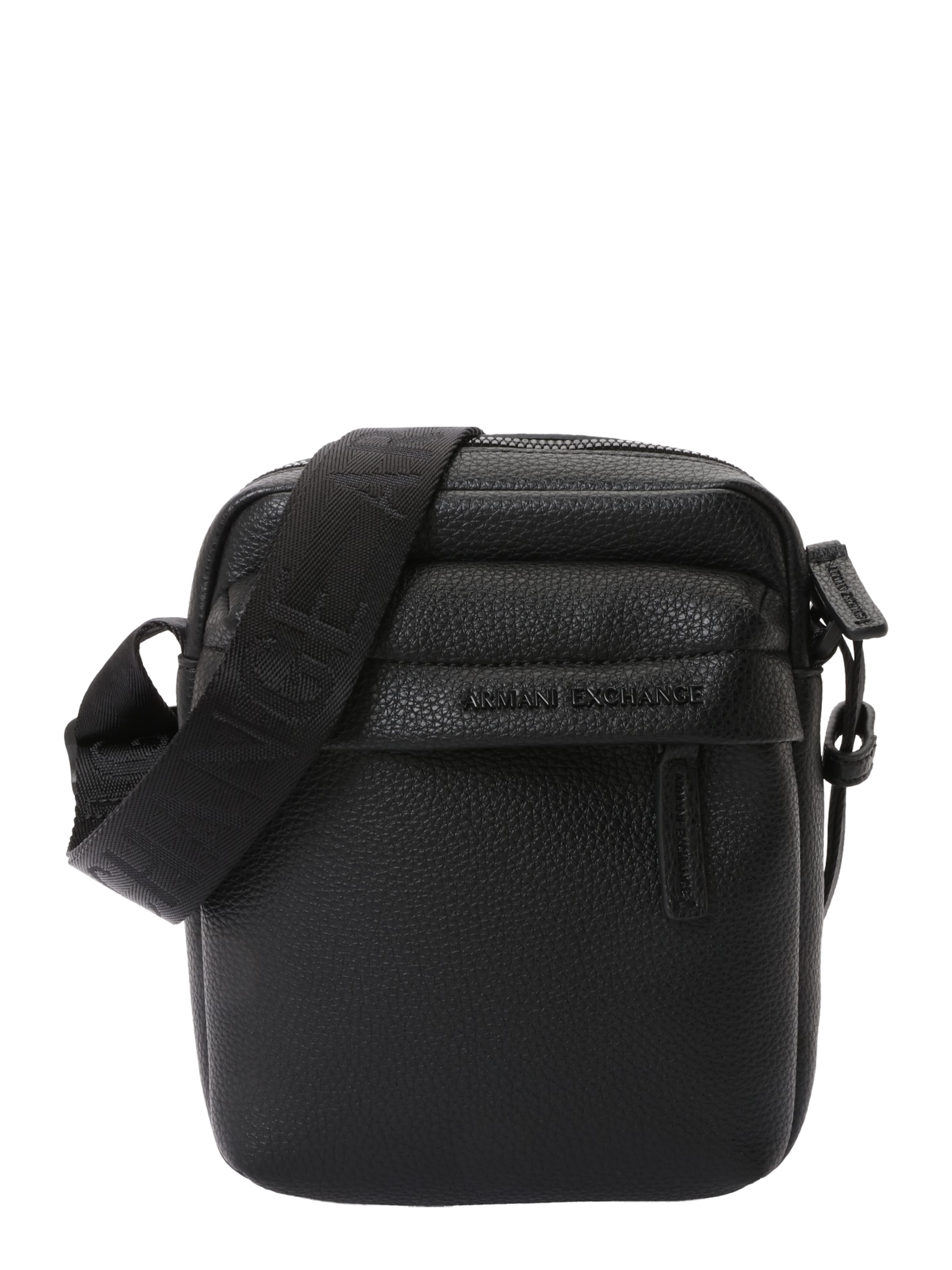 ARMANI EXCHANGE Crossbody Bag in Black: front