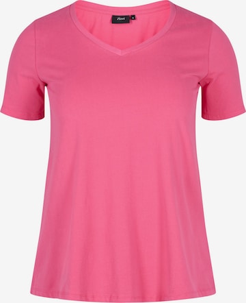 Zizzi Skjorte i rosa: forside