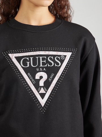 GUESS Sweatshirt 'PYTHON' in Black