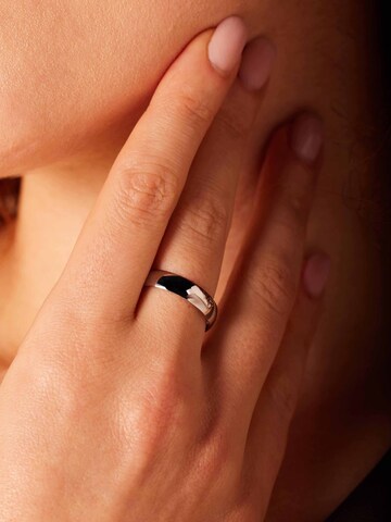Lucardi Ring in Silver