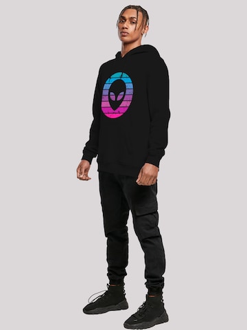 Sweat-shirt 'Alien Kopf' F4NT4STIC en noir