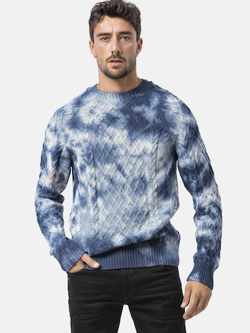 CIPO & BAXX Pullover 'CP287' in Blau: Vorderseite