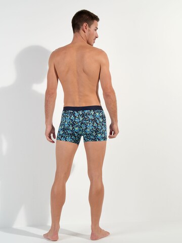 HOM Boxershorts ' Santiago ' in Blauw