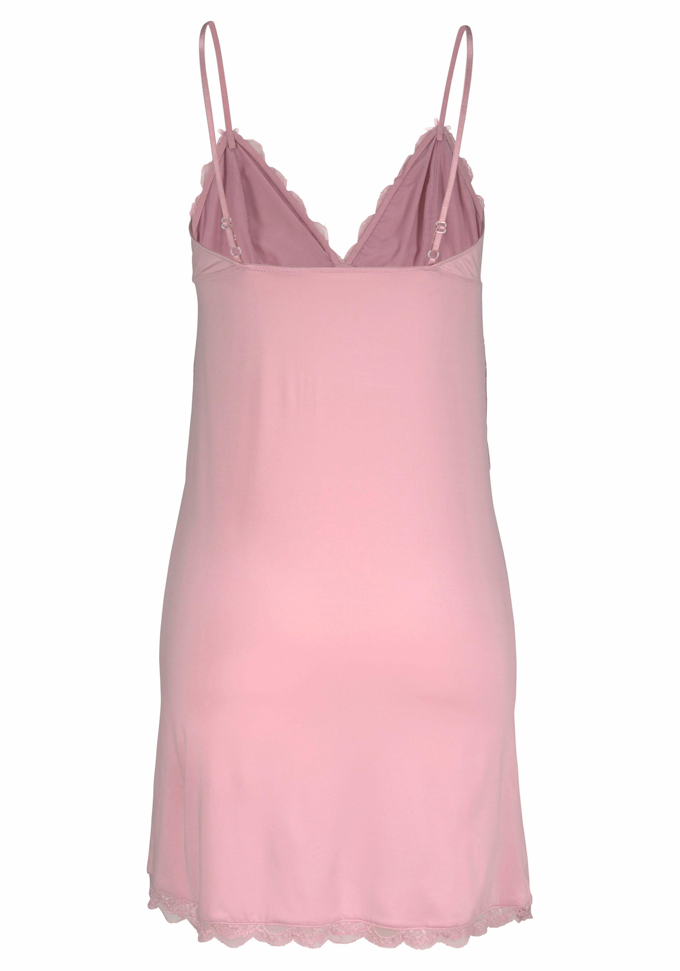 LASCANA Negligee in Pink