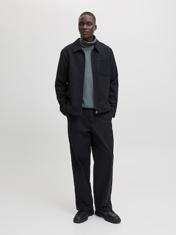 JACK & JONES Свитер 'JJEBASIC' в Синий