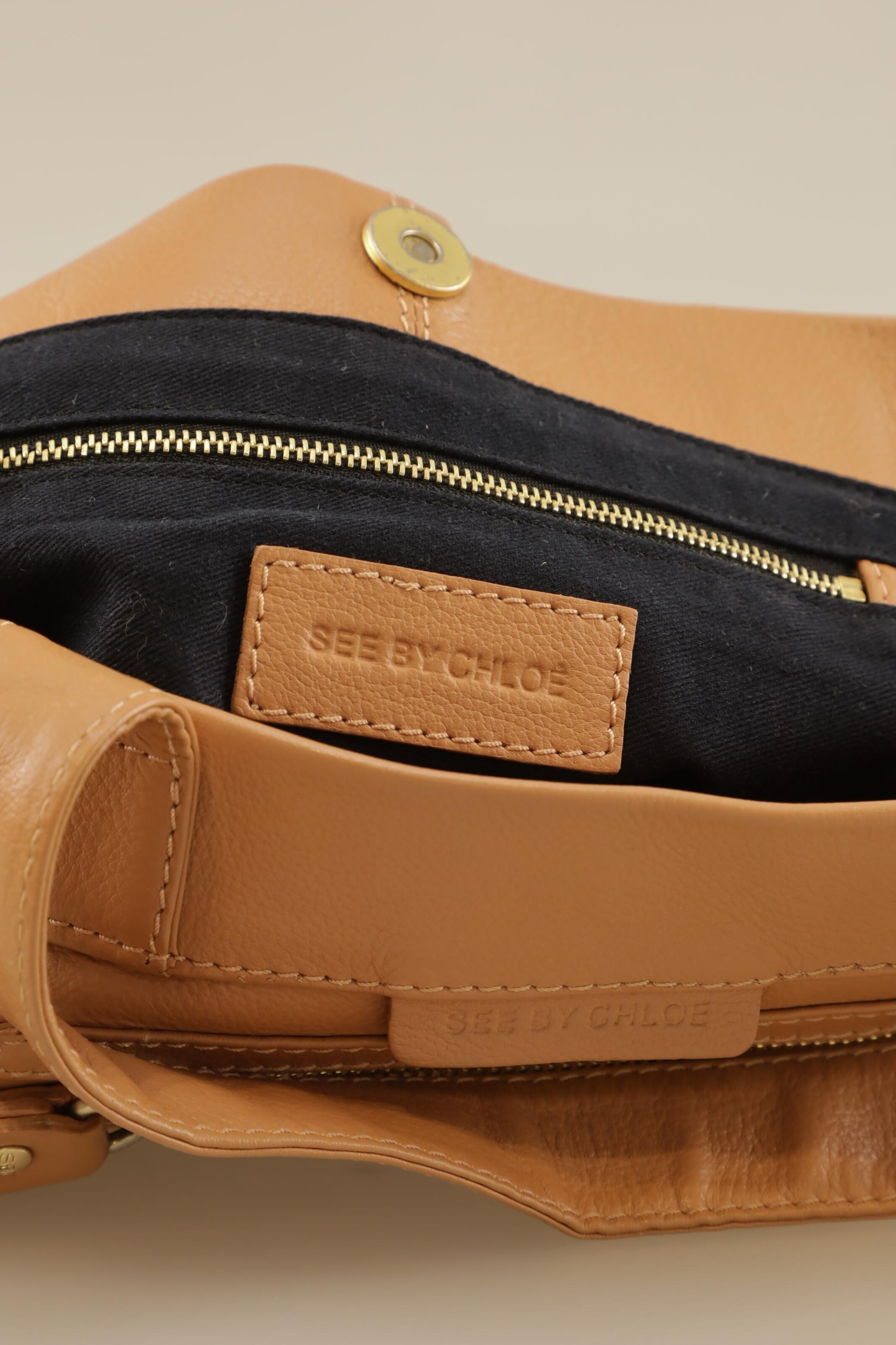 See by Chloé Handtasche gross Leder One Size in Braun