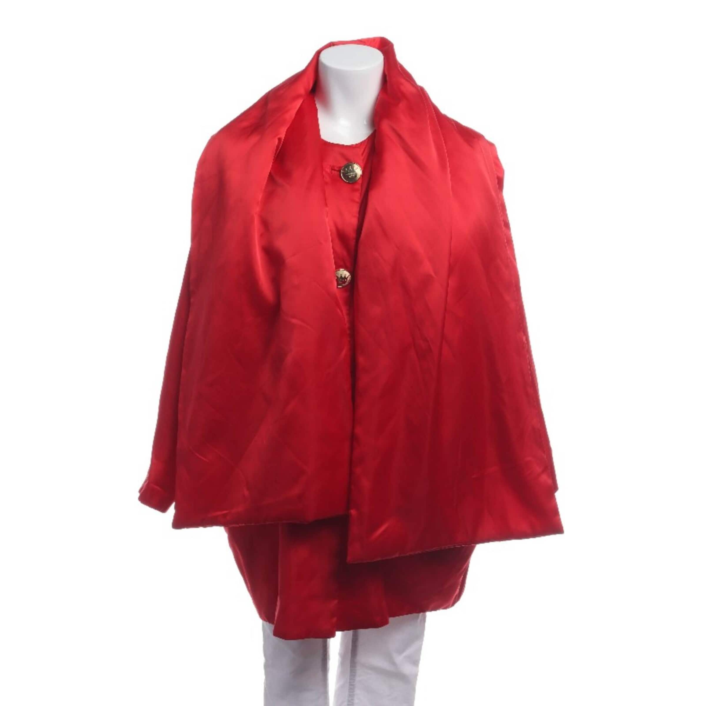 MOSCHINO Jacket & Coat in XS in Red: front