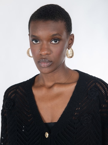 Influencer Kardigan oversize w kolorze czarny