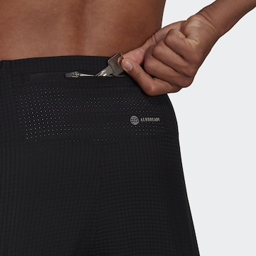 ADIDAS SPORTSWEAR Regular Workout Pants 'Designed 4 Running' in Black