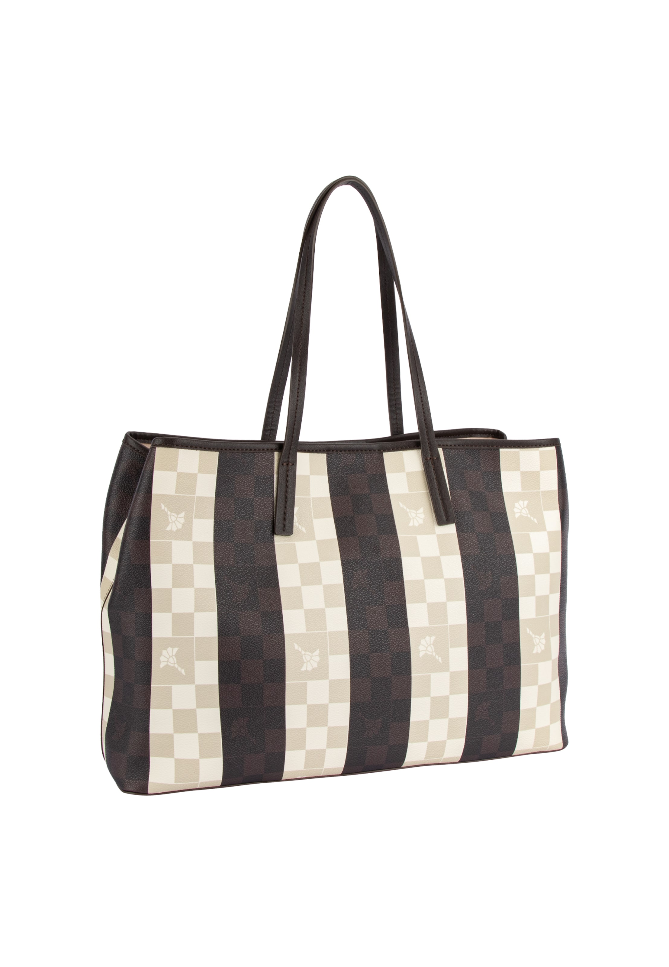 JOOP! - Shopper 'Piazza Rigato Imogen' en marrón