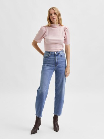 Loosefit Jeans 'Karla' di Selected Femme Petite in blu