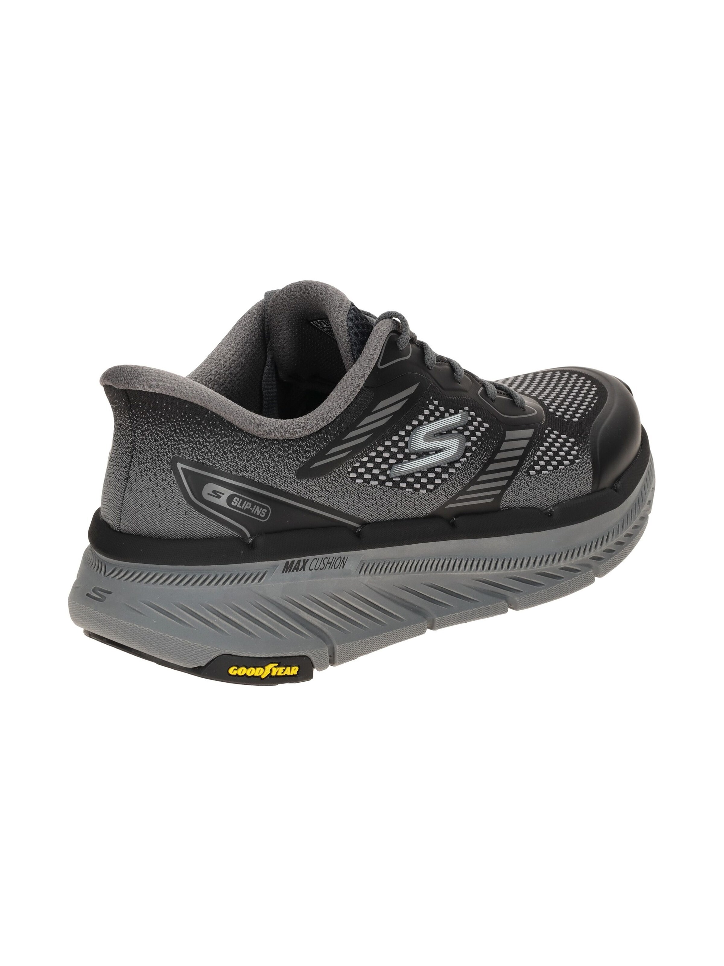SKECHERS Athletic Lace-Up Shoes 'Skechers MAX CUSHIONING Premier Schuhe schwarz Sport Slip Ins' in Black