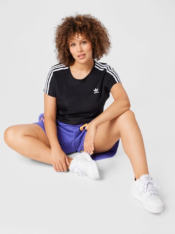 ADIDAS ORIGINALS Μπλουζάκι 'Adicolor Classics 3-Stripes ' σε μαύρο