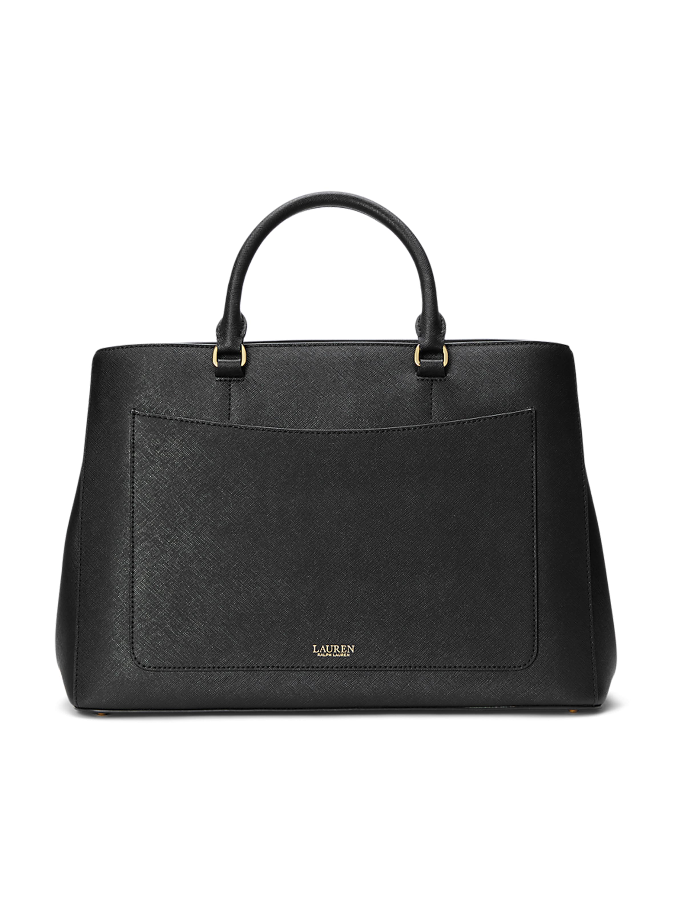 Lauren Ralph Lauren Дамска чанта 'Hanna' в черно