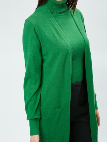 Influencer Knit cardigan in Green