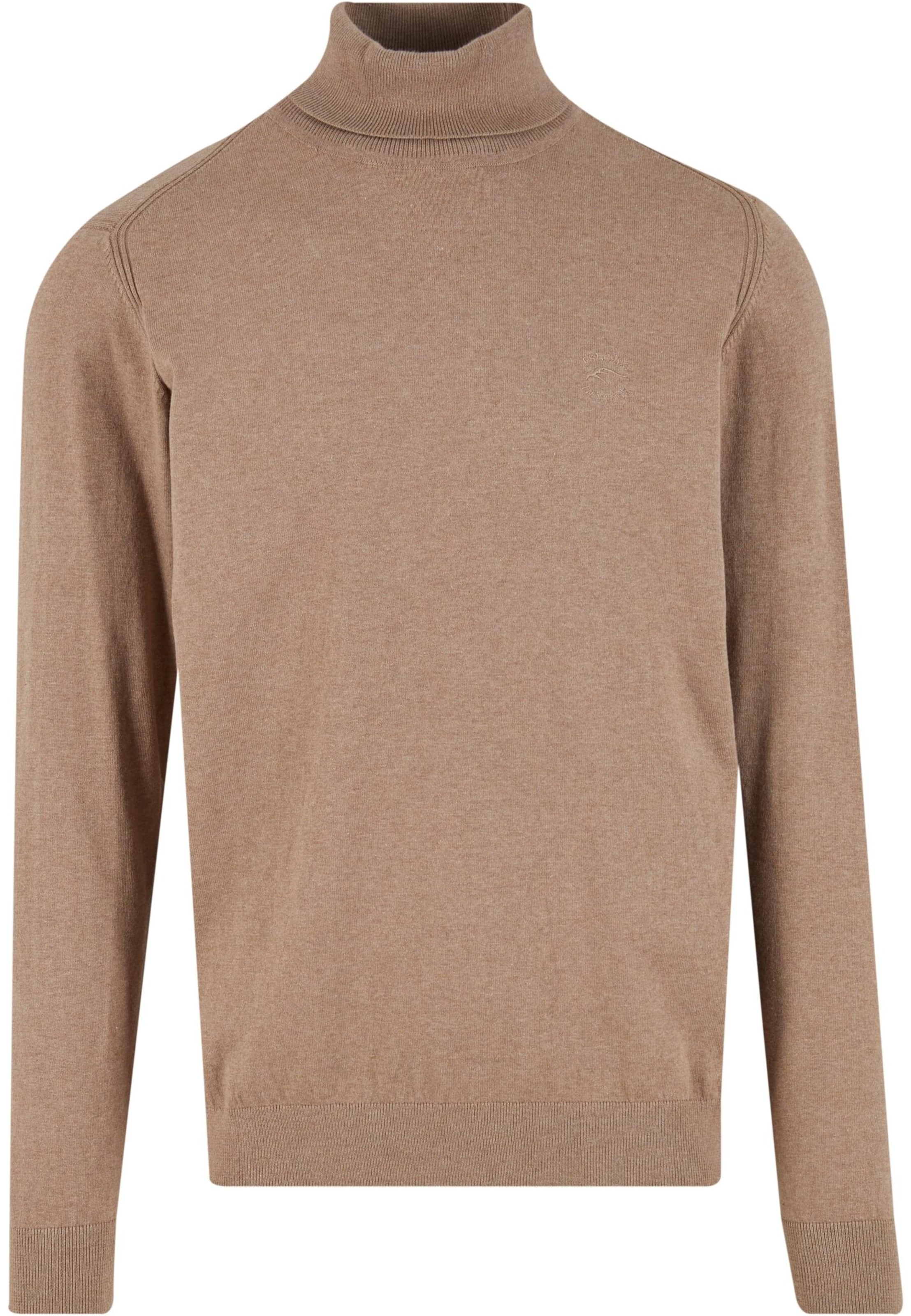 INDICODE JEANS Trui 'Van Paul' in Beige: voorkant