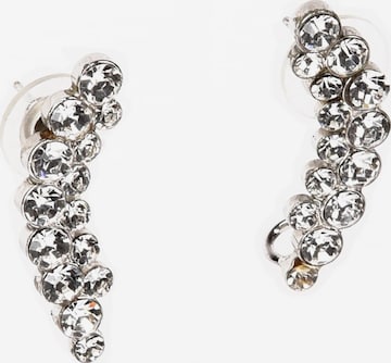 Addicted2 - Brincos 'ADARA orecchini fatti con cristalli Swarovski' em prata: frente