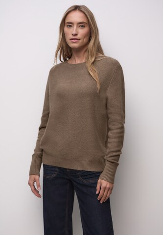 STREET ONE Pullover in Braun: Vorderseite
