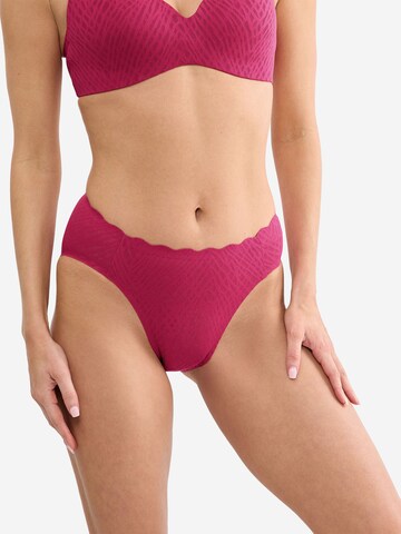 SLOGGI Tai-Slip ' Blue ZERO Feel Bliss ' in Pink: Vorderseite