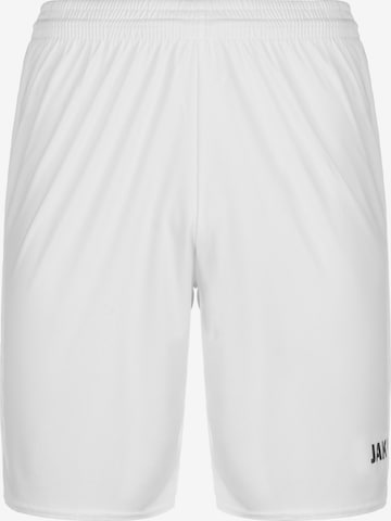 JAKO Workout Pants 'Manchester 2.0' in White: front