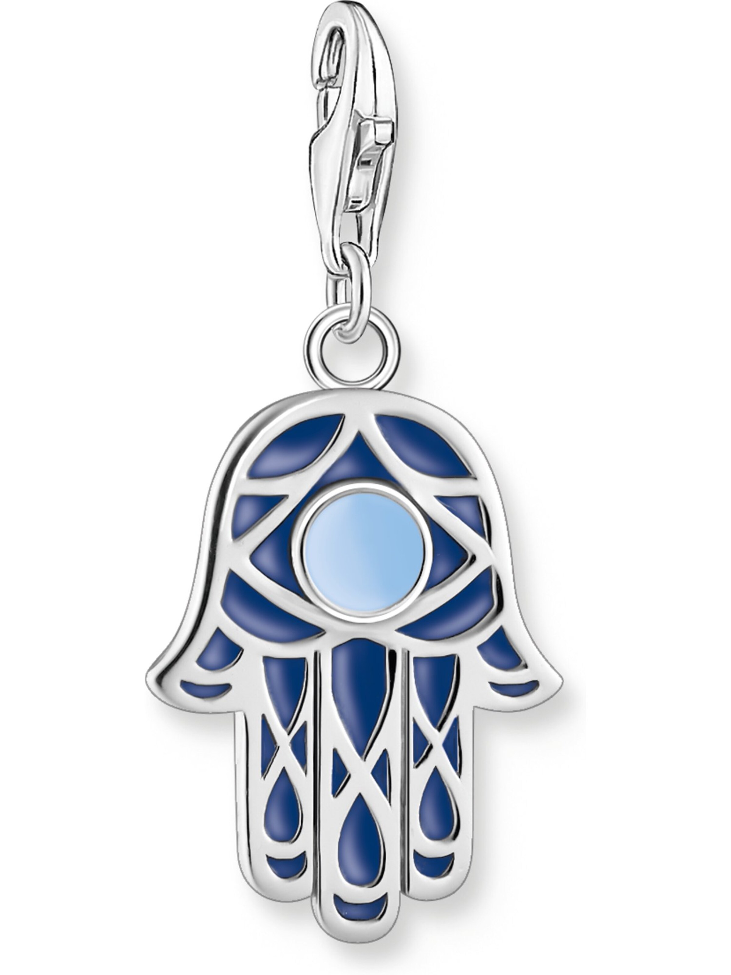 Thomas Sabo Anhänger in One Size in hellblau / dunkelblau / silber, Produktansicht