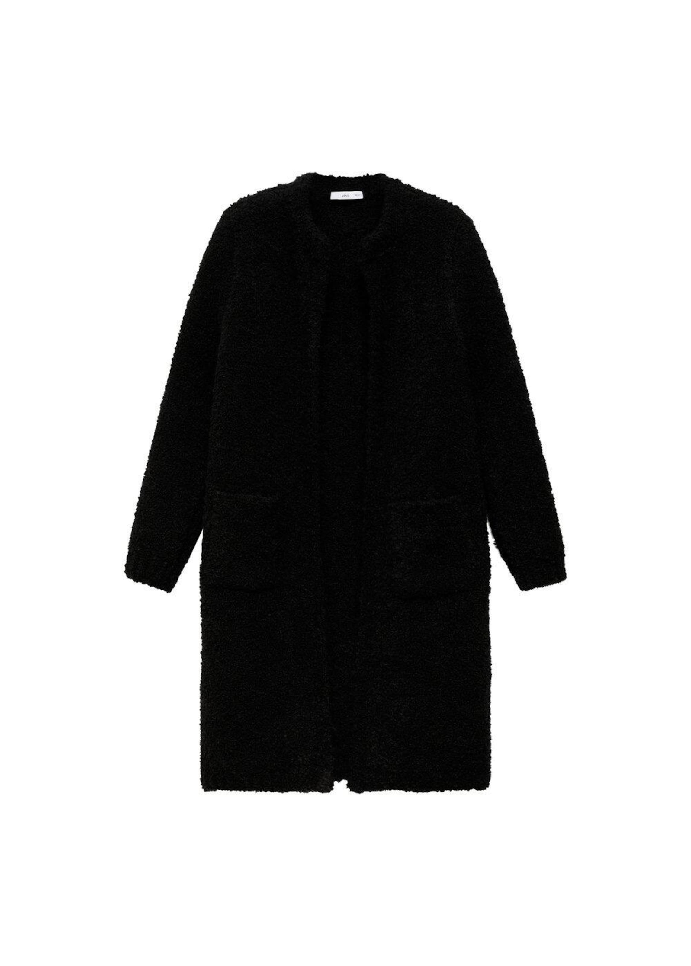 MANGOKardigan 'Marian' - crna boja: prednji dio