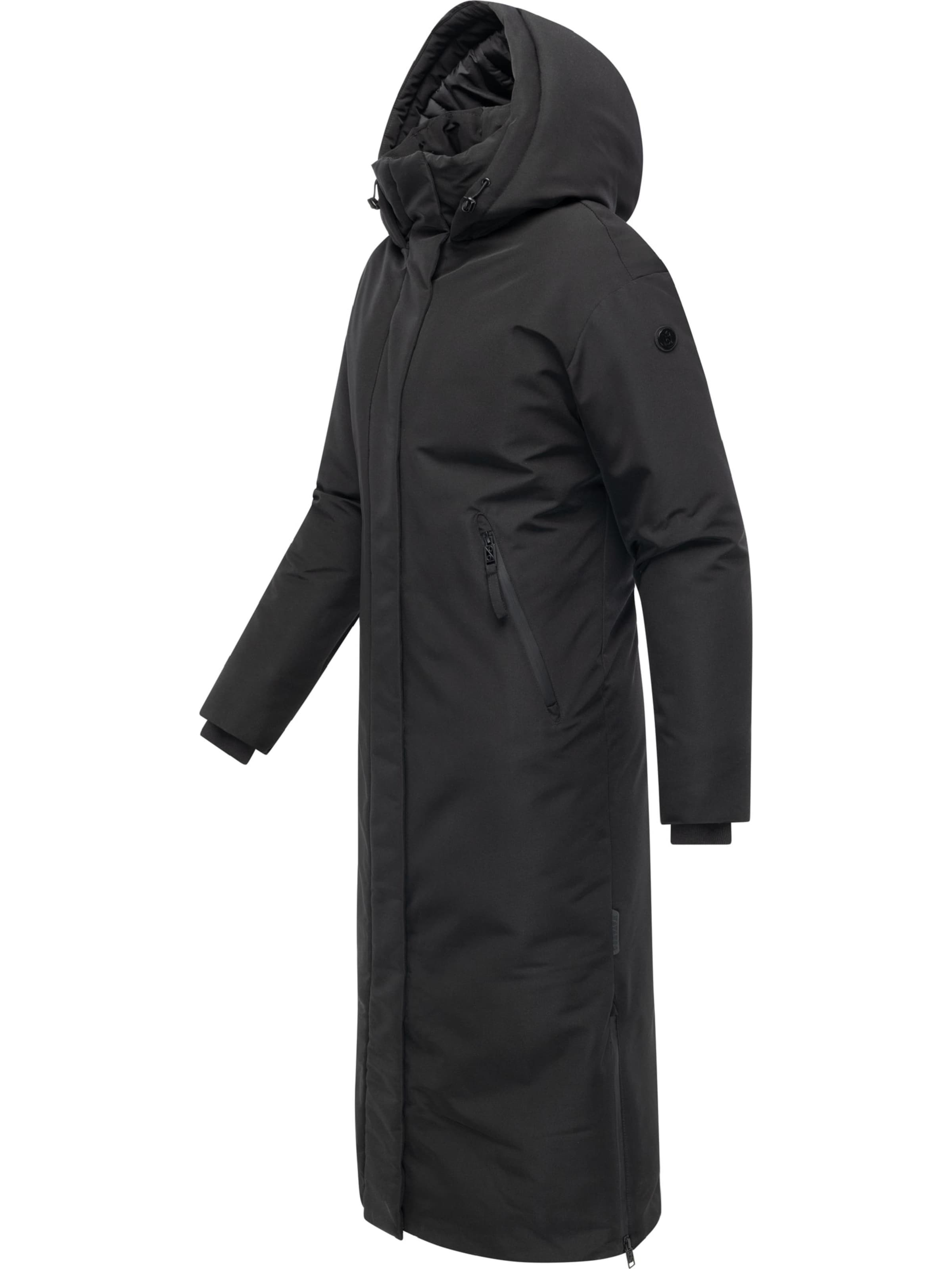 Manteau d’hiver 'Schneewächter 14' NAVAHOO en noir