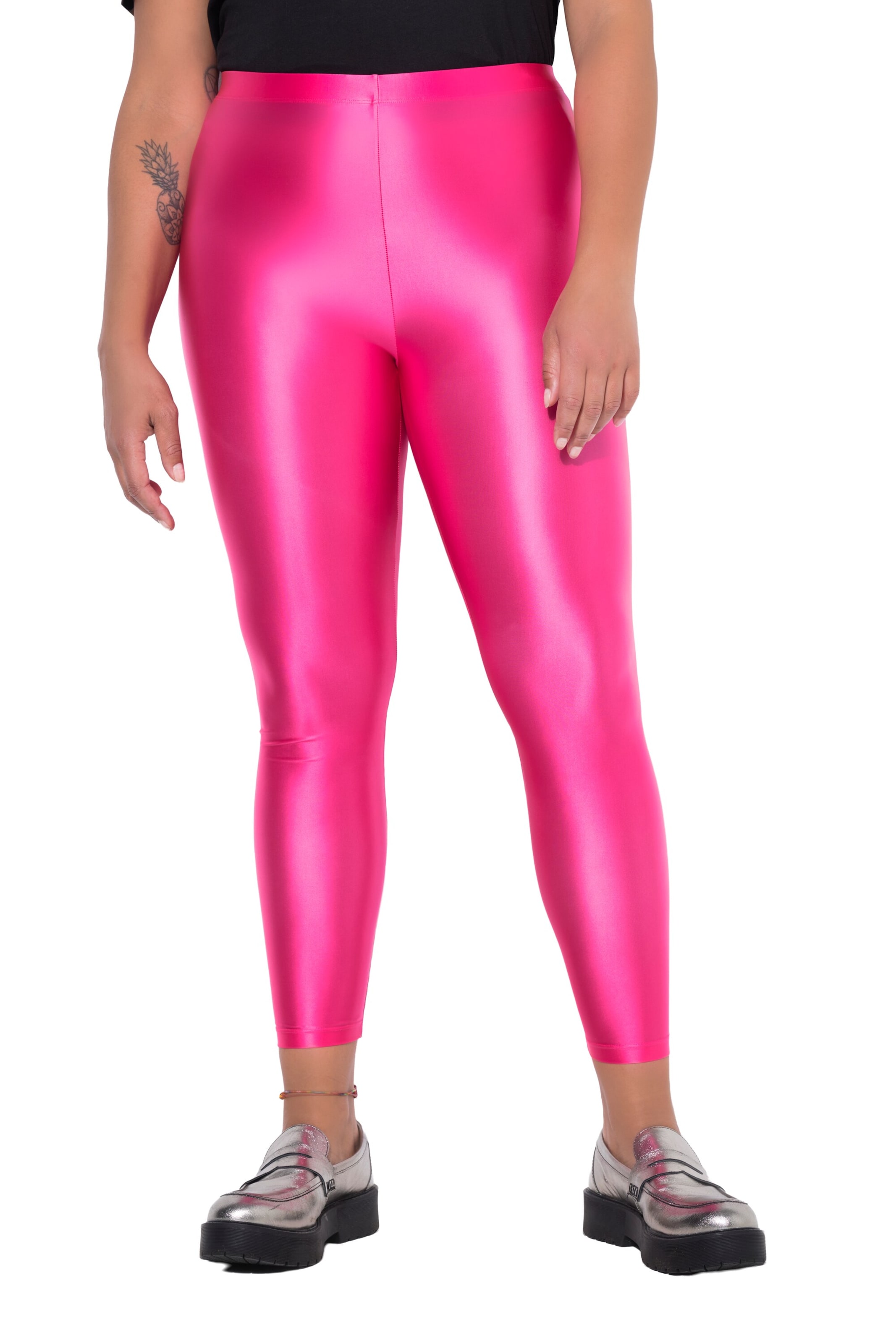 Angel of Style Skinny Leggings in Purple: front