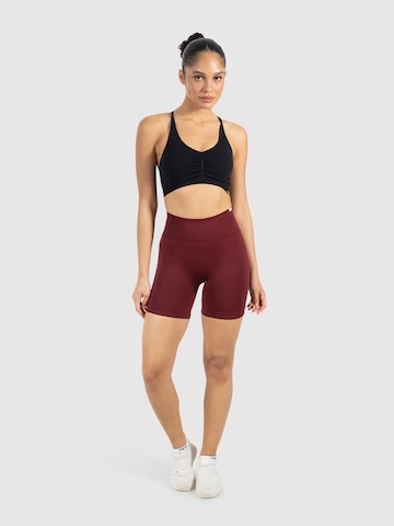 Smilodox Skinny Sportbroek 'Amaze Ultra' in Rood