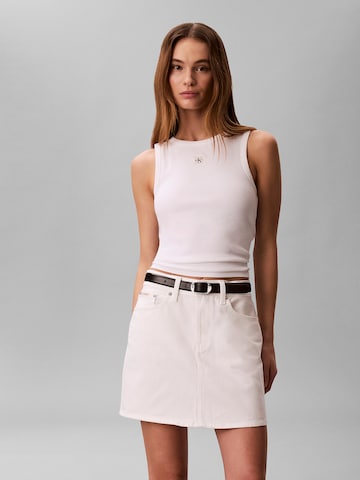 Jupe Calvin Klein Jeans en blanc