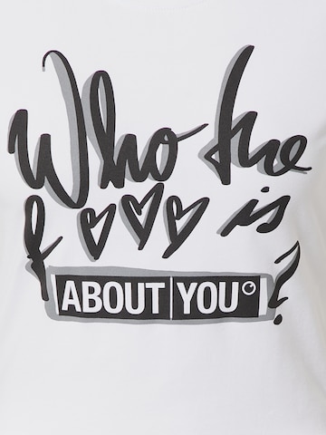 ABOUT YOU Limited Shirt 'Mira' in Wit