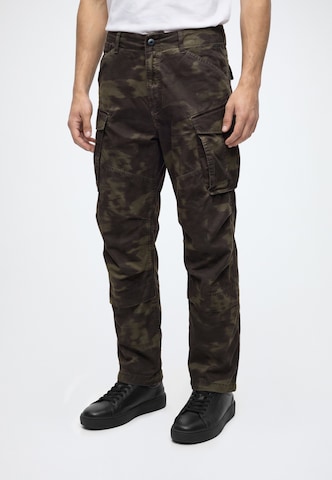 G-STAR - regular Pantalón cargo en negro: frente
