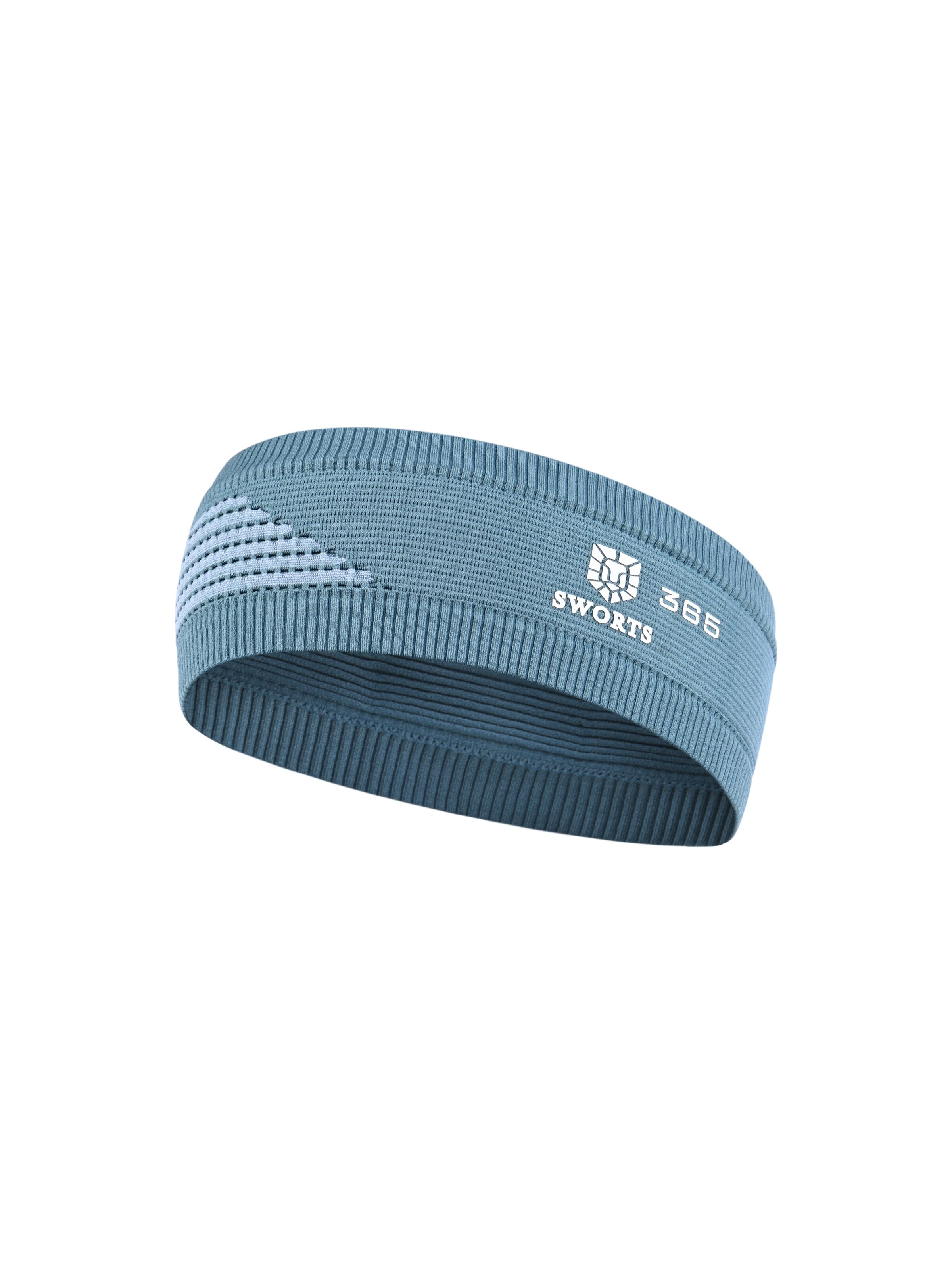 SWORTS Athletic Headband '365 Running Headband' in Blue: front