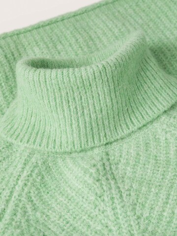 MANGO Sweater 'HALFISIN' in Green