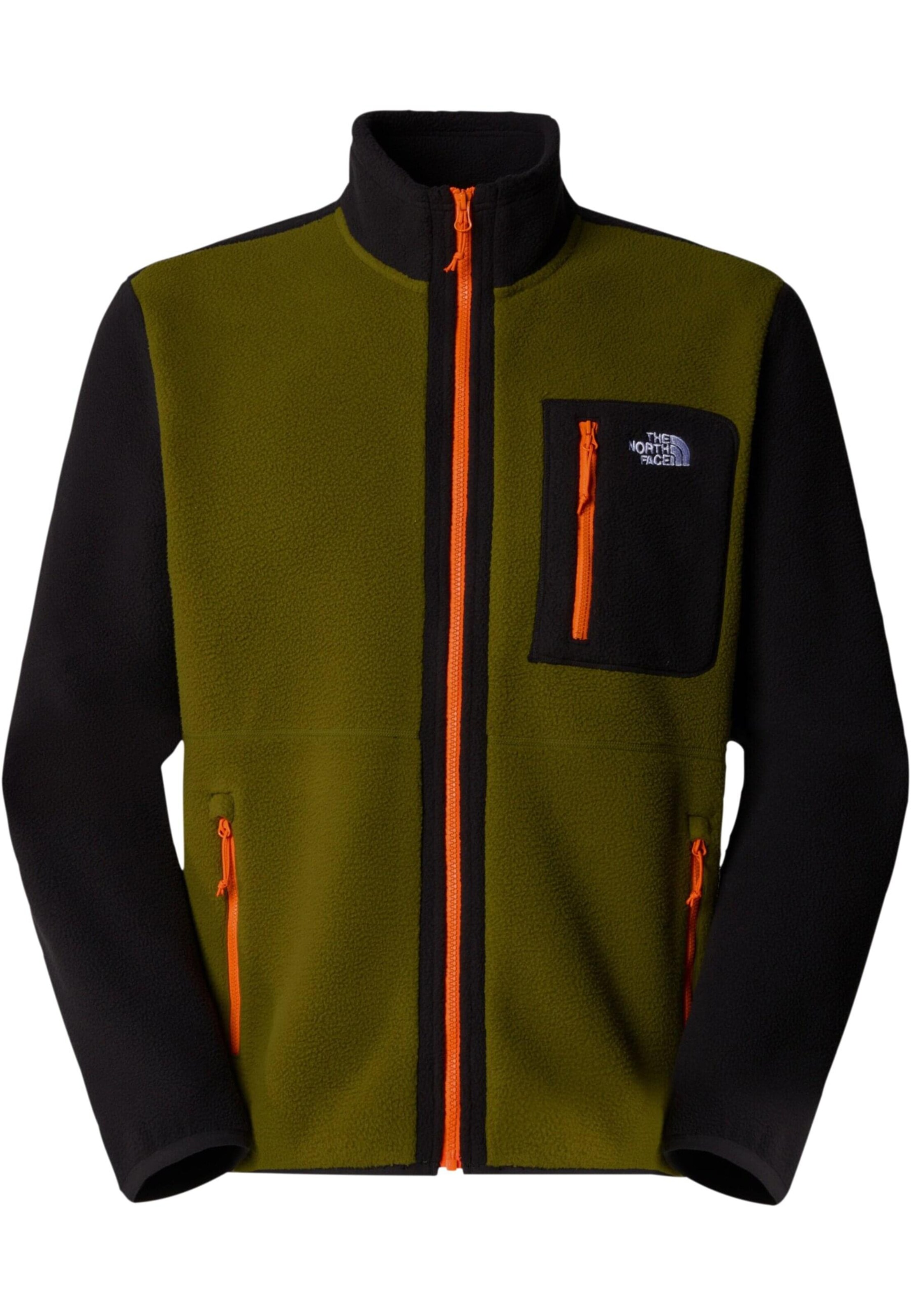 THE NORTH FACE Fleecejacke 'Yumiori' in Grün: Vorderseite