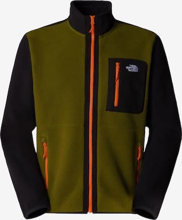 Veste en polaire fonctionnelle 'Yumiori' THE NORTH FACE en vert : devant