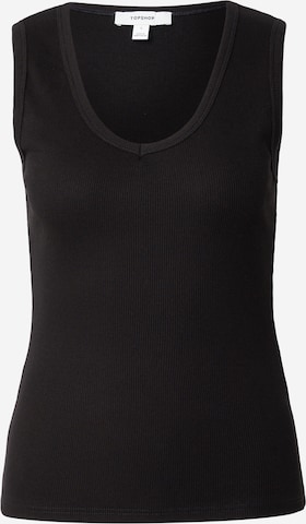 TOPSHOP Top 'RACHEL' - Čierna: predná strana