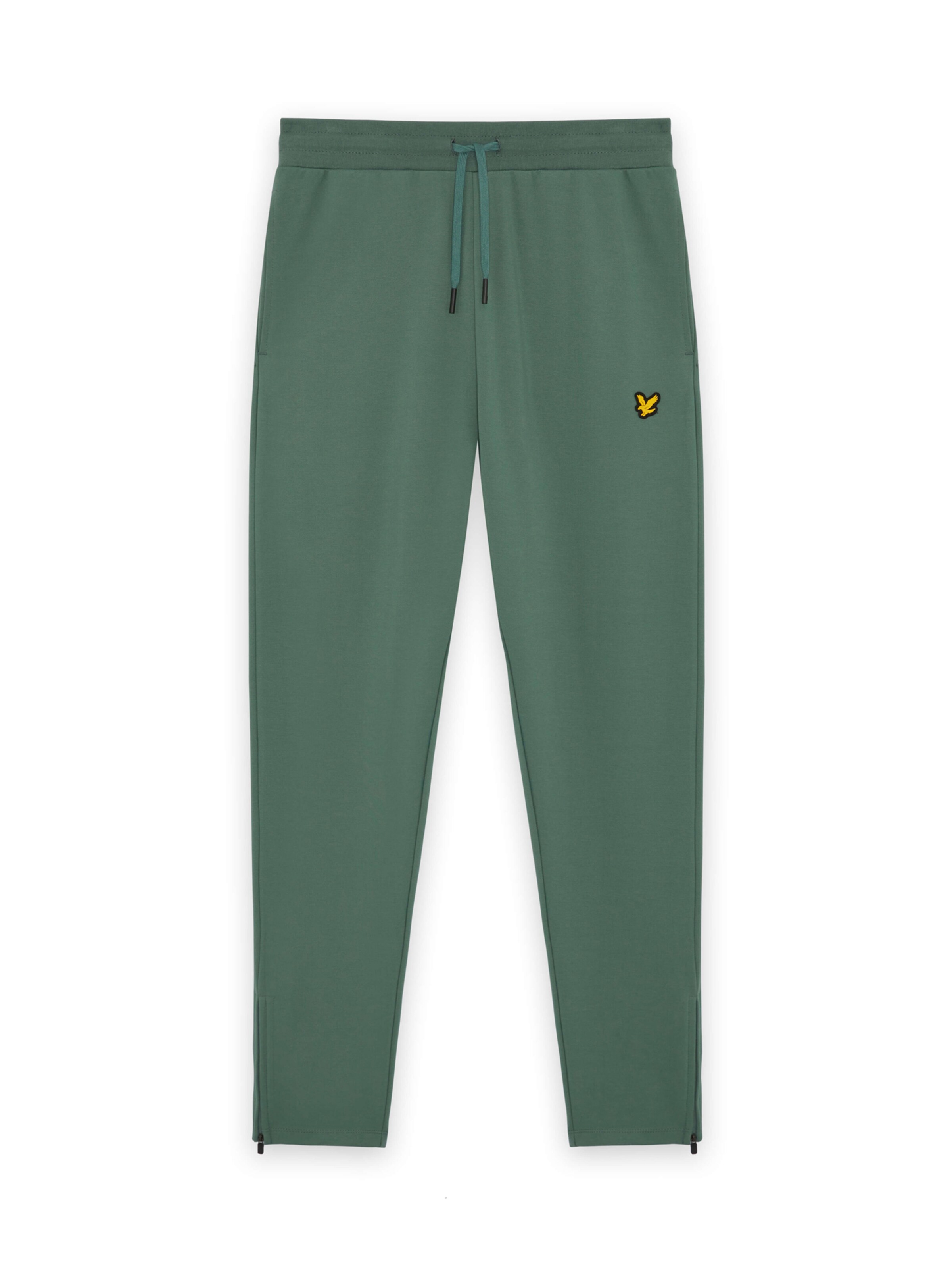 Coupe slim Pantalon Lyle & Scott en vert : devant