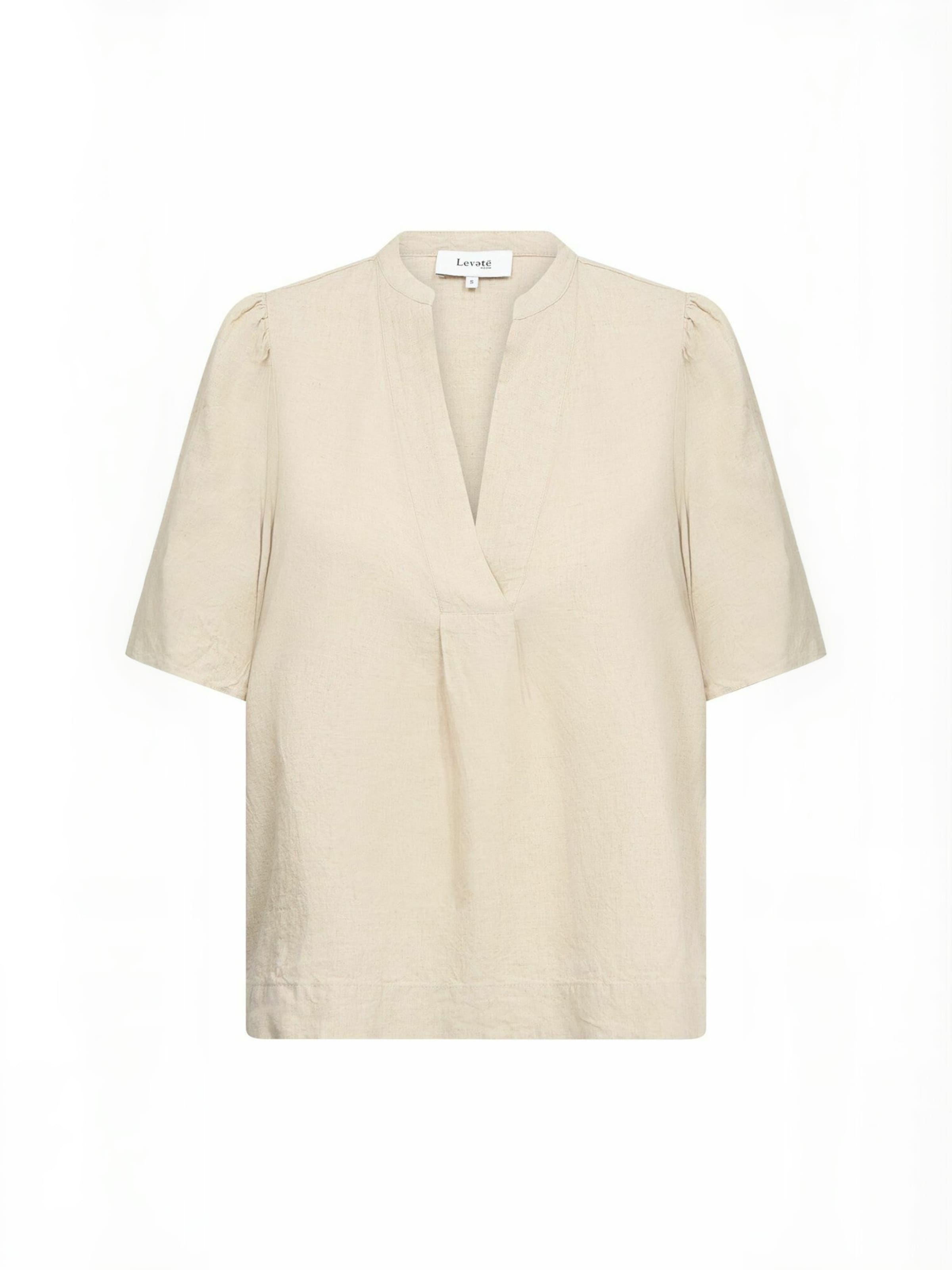 Levete Room T-shirt ' LR-NEDDIE ' in Grau: Vorderseite