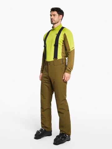 ZIENER Regular Workout Pants 'TAZLIN-Z' in Green